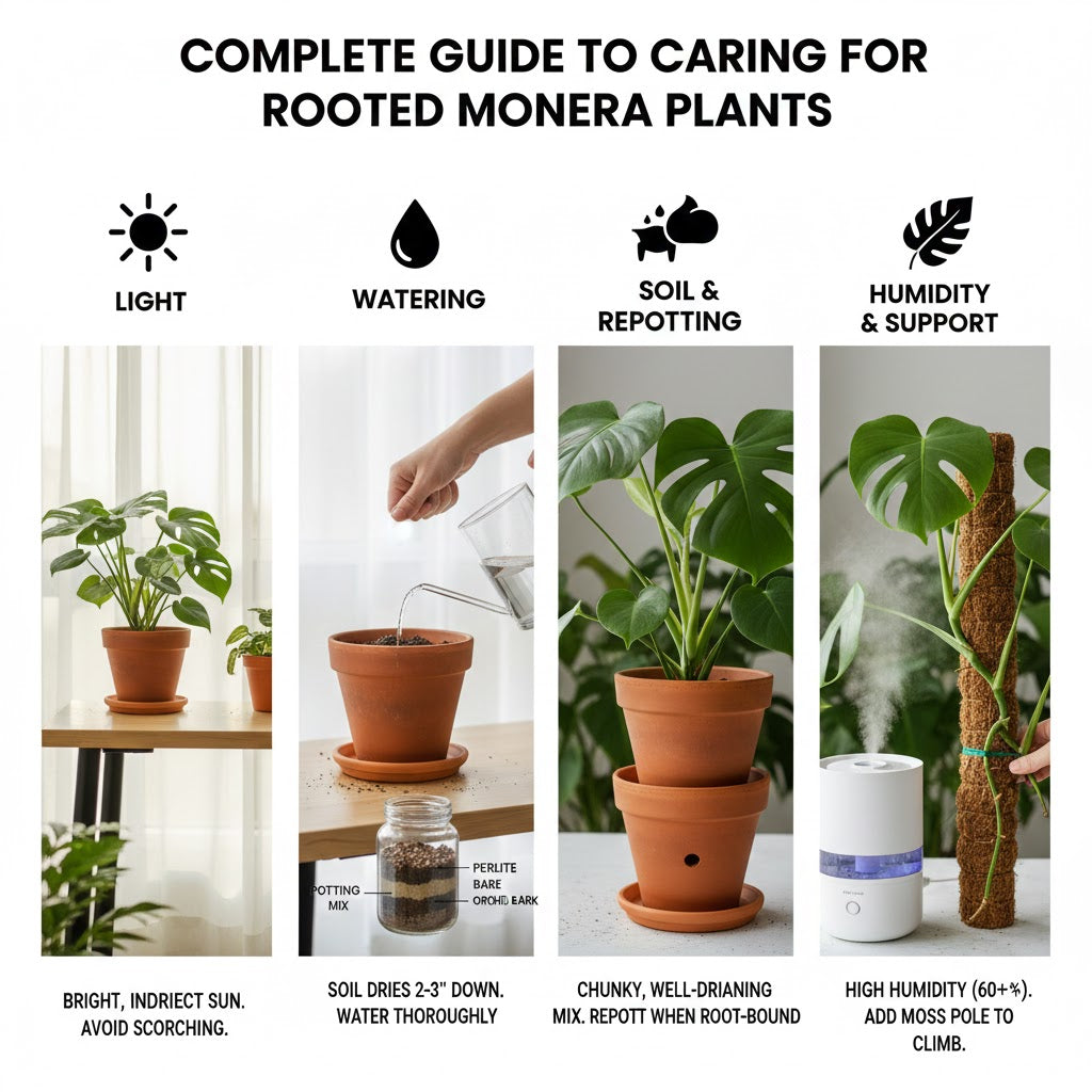 Complete Guide to Caring for Your Rooted Monstera Plant
