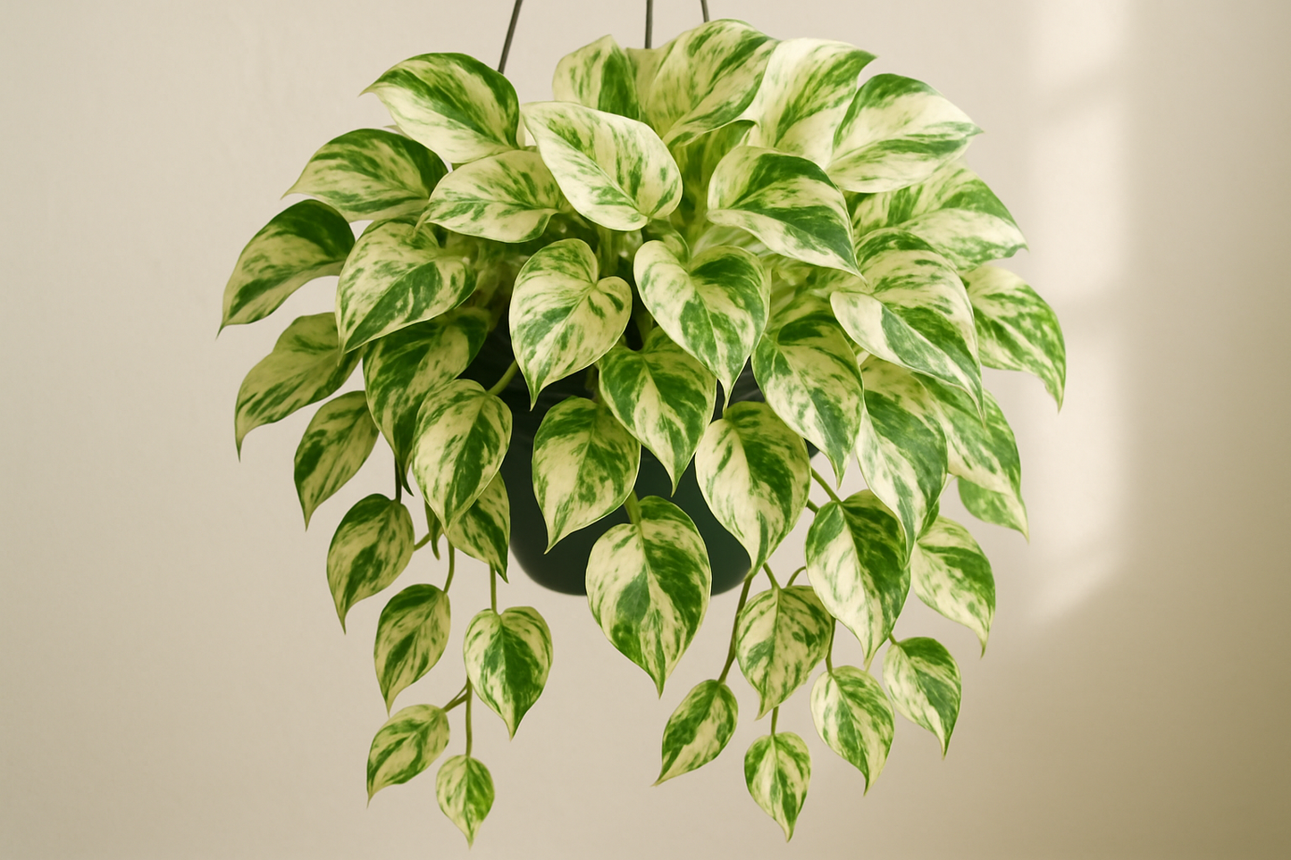 manjula pothos hanging plant 